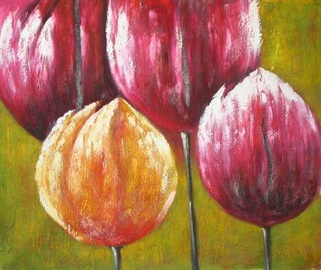 Čtyři tulipány
