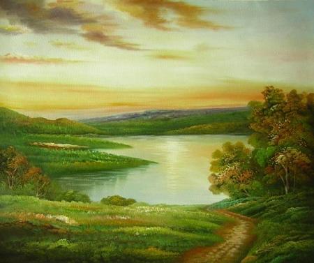 Scenérie úsvitu