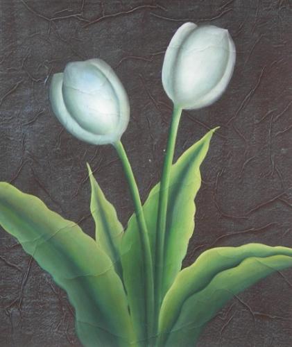 Tulipány bílé