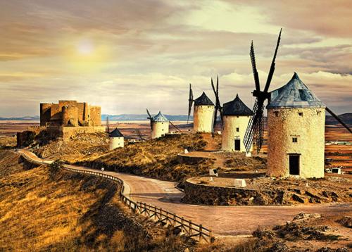 Větrné mlýny Dona Quijota